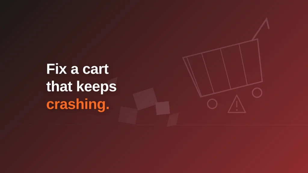 Featured image: What To Do When Your Shopping Cart Keeps Crashing