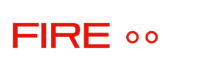 Fire Up Design red and white PNG